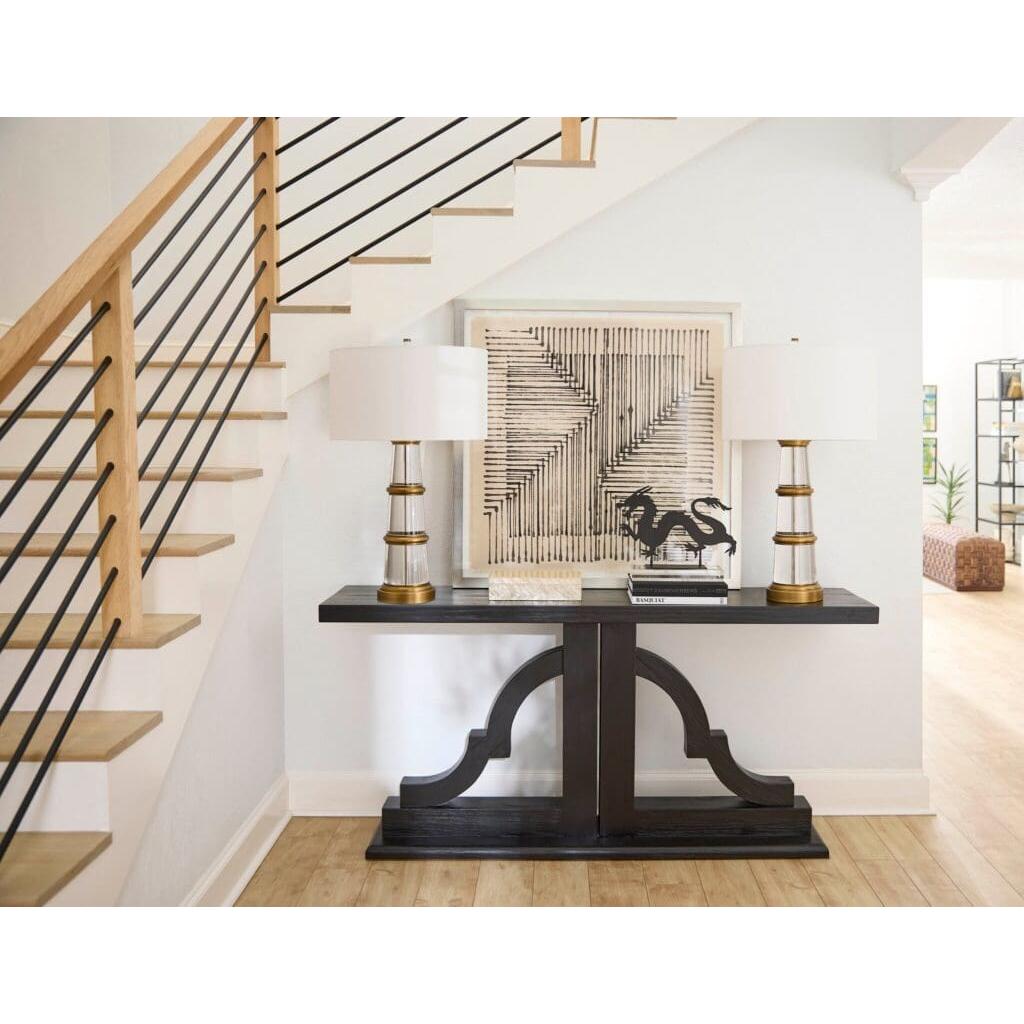 Cyan Design 11569 Bahia Console Table - Black Stain - Elegant Entryway & Hallway Decor for Modern Homes