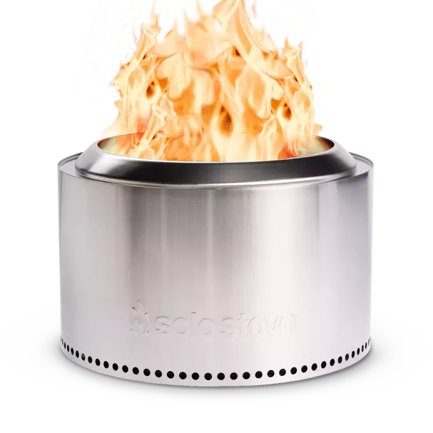 Solo Stove Yukon 2.0 Fire Pit - Smokeless Outdoor Campfire Pit for Backyard, Patio & Camping - 27 Inch Stainless Steel Wood Burning Stove (Model SSYUK 27 2.0)