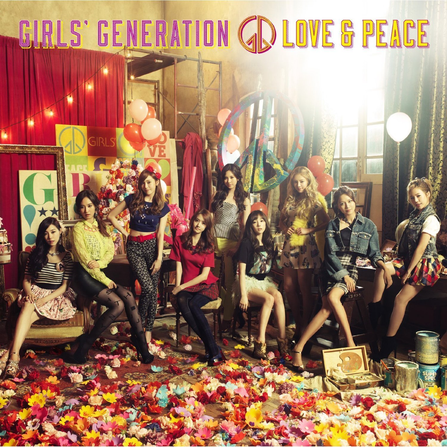 Love & Peace Fan Club 限量版 - 独家收藏纪念品，适用于家居装饰、粉丝聚会、节日礼物