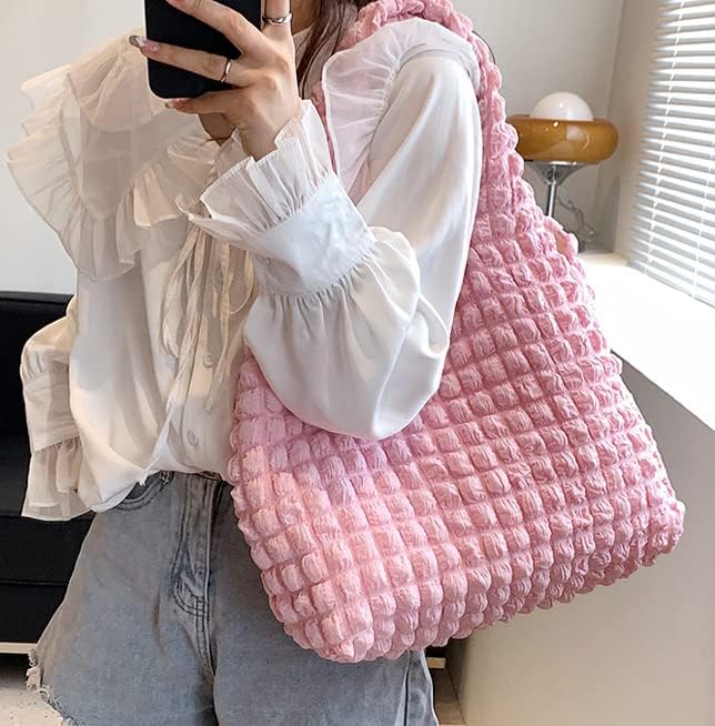 Stylish Bubble Hobo Bags for Women - Soft Cloud Shoulder Tote Bag, Casual Purse & Work Satchel - Perfect for Office, Travel and Everyday Use