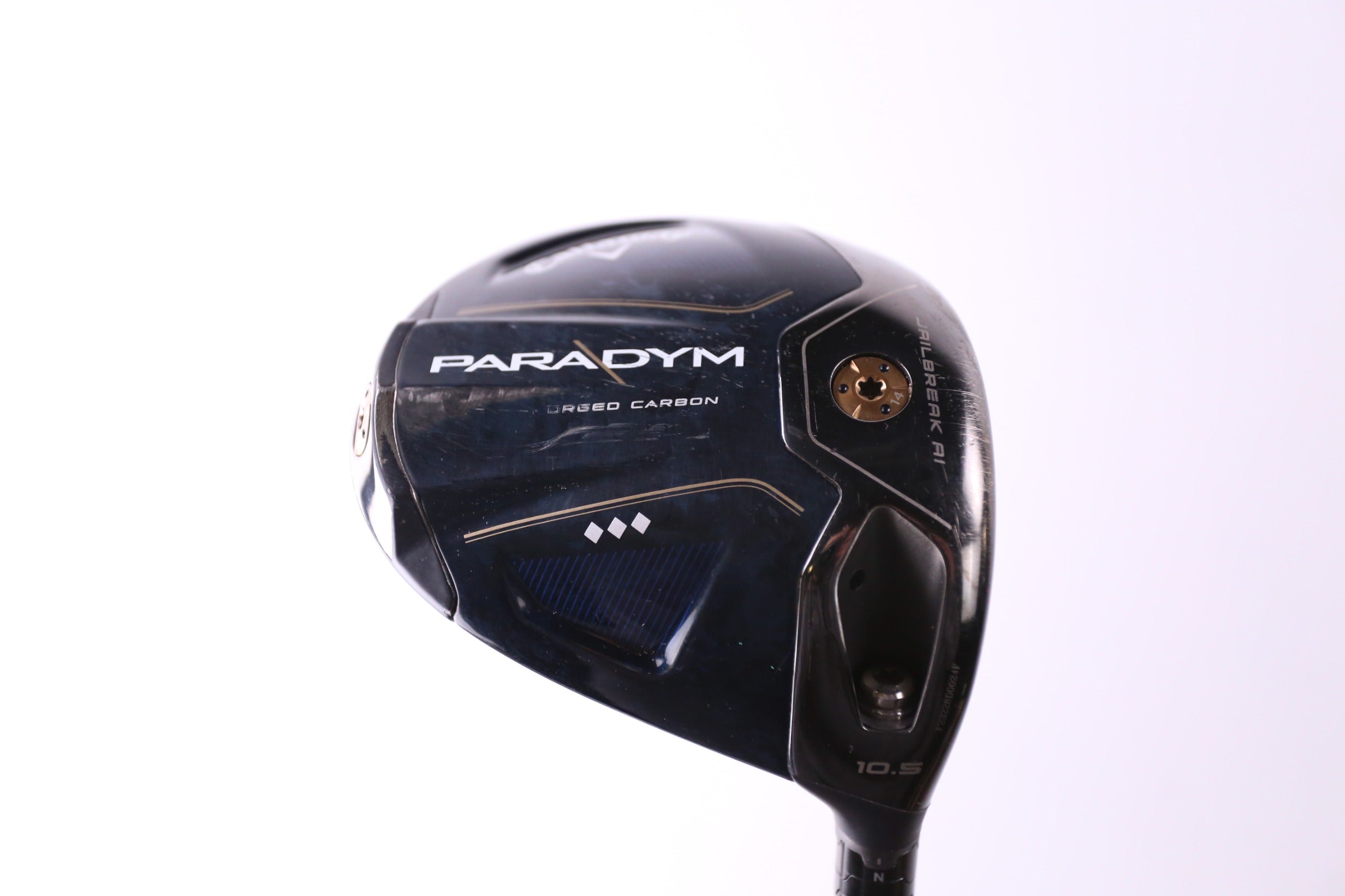 Used Callaway Paradym Triple Diamond Driver 10.5° Stiff Flex Fujikura Motore X F3 Right Handed Golf Club - Perfect for Low Handicap Players & Long Distance Shots on the Course