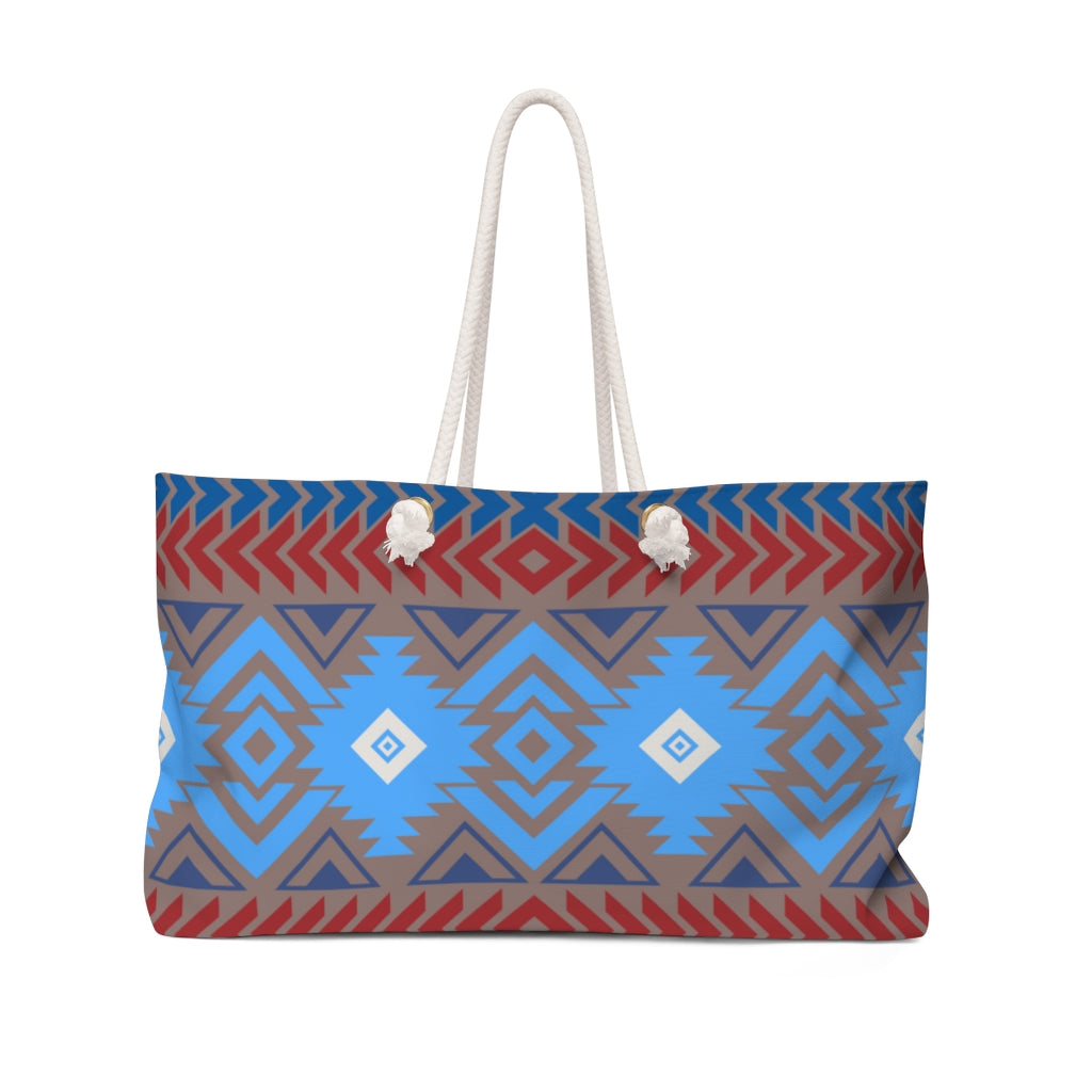 Stylish Beach Tote Bag - Large Weekender & Travel Carryall - Durable Polyester Canvas - Perfect for Beach Vacations, Pool Days & Weekend Getaways