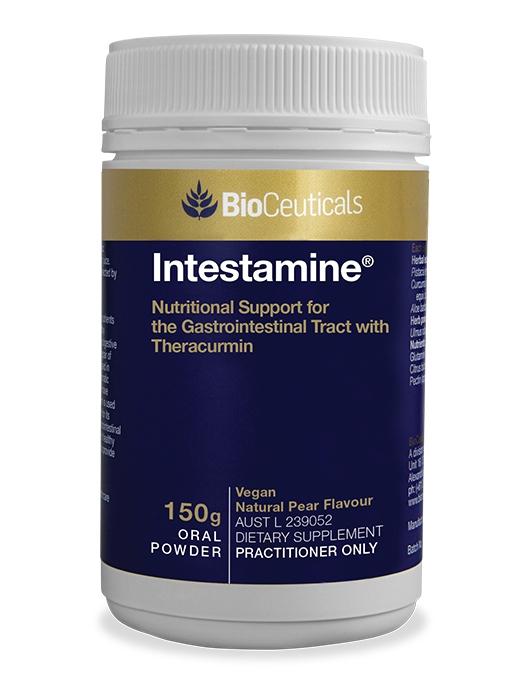 BioCeuticals Intestamine Powder - Gut Health Support & Digestive Enzyme Supplement | Promotes Healthy Digestion & Gut Flora Balance - Ideal for IBS, Bloating & Gut Comfort