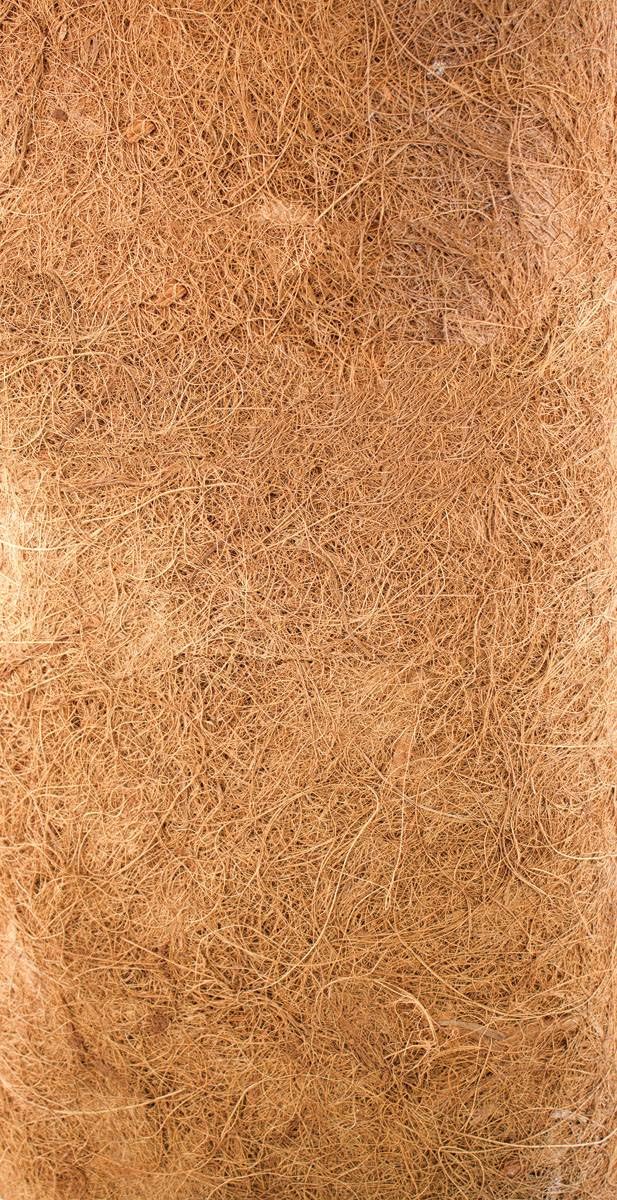 Premium Coco Fiber Liner Roll - Natural Coconut Coir Erosion Control Mat for Landscaping, Gardening & Slope Stabilization - Eco-Friendly, Biodegradable Ground Cover (10ft x 4ft)