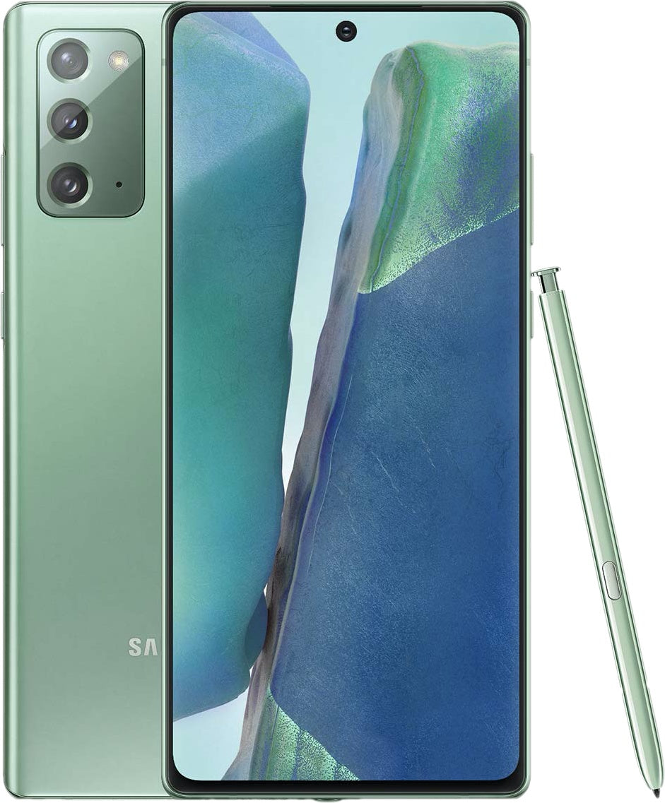 Samsung Galaxy Note 20 5G 128GB Mystic Green Unlocked Smartphone - T-Mobile Compatible | Premium Android Phone for Business & Gaming