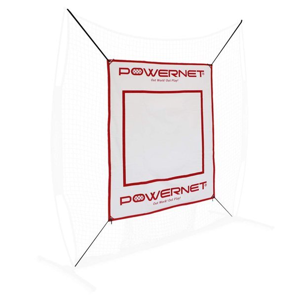 PowerNet Baseball & Softball Hitting Pad - Durable Training Aid for Batting Practice, Fielding Drills & Coaching - Perfect for Indoor & Outdoor Use