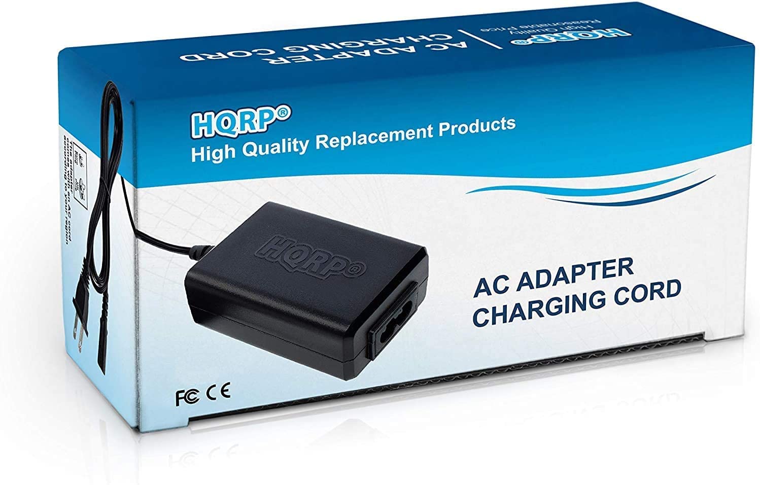 HQRP AC Power Adapter for Canon VIXIA HF-R800/R82/R80 Camcorder with EU Plug - Replacement Charger for Travel, Home & Studio Video Recording