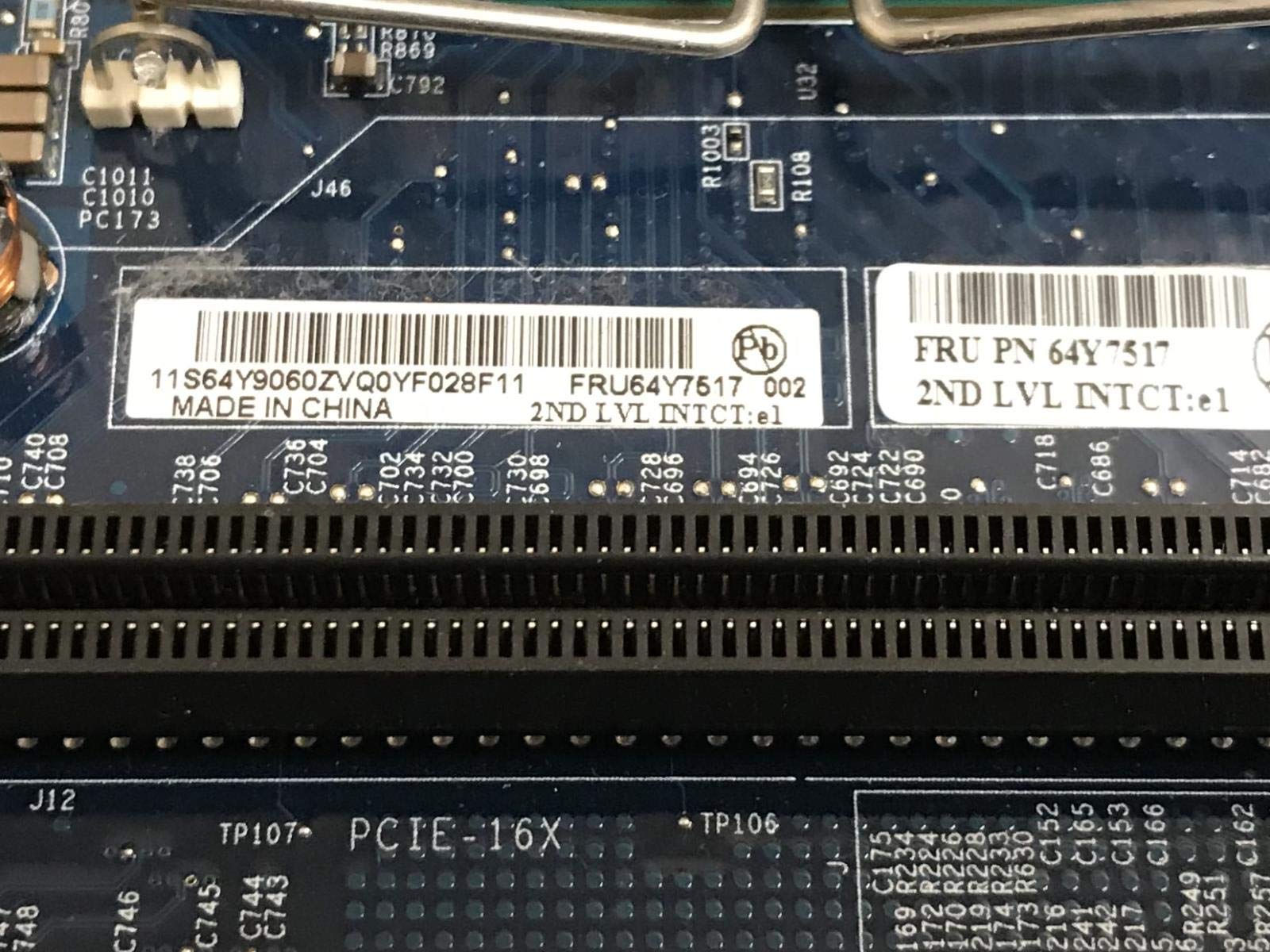 Original Title: 64Y7517 - System Board LGA1366 W/O CPU ThinkStation S20   Optimized Title: Lenovo ThinkStation S20 LGA1366 System Motherboard (64Y7517) - No CPU Included | Replacement Part for Workstations & Servers | Ideal for IT Upgrades & Computer Repairs