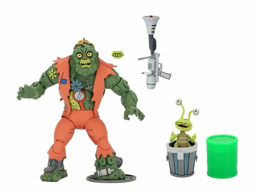 NECA Teenage Mutant Ninja Turtles Muckman & Joe Eyeball Action Figure Set (Muck Everlasting) - Collectible TMNT Toys for Fans, Perfect for Display & Play