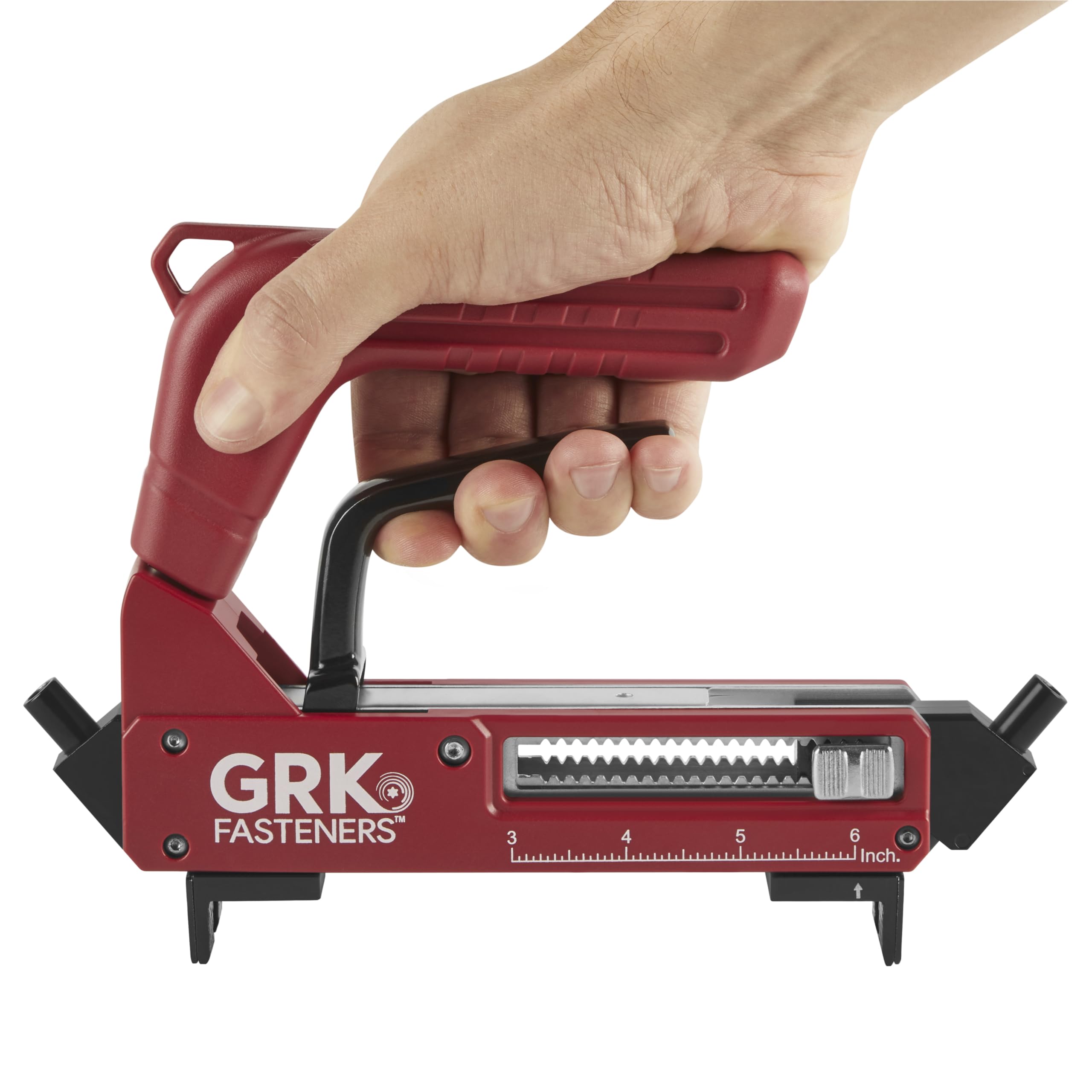 GRK 43126 AnglePro Hidden Deck Fastening Tool - Heavy Duty Stainless Steel Deck Screws for Wooden Decks, Fences & Outdoor Structures - Perfect for DIY & Professional Deck Building Projects