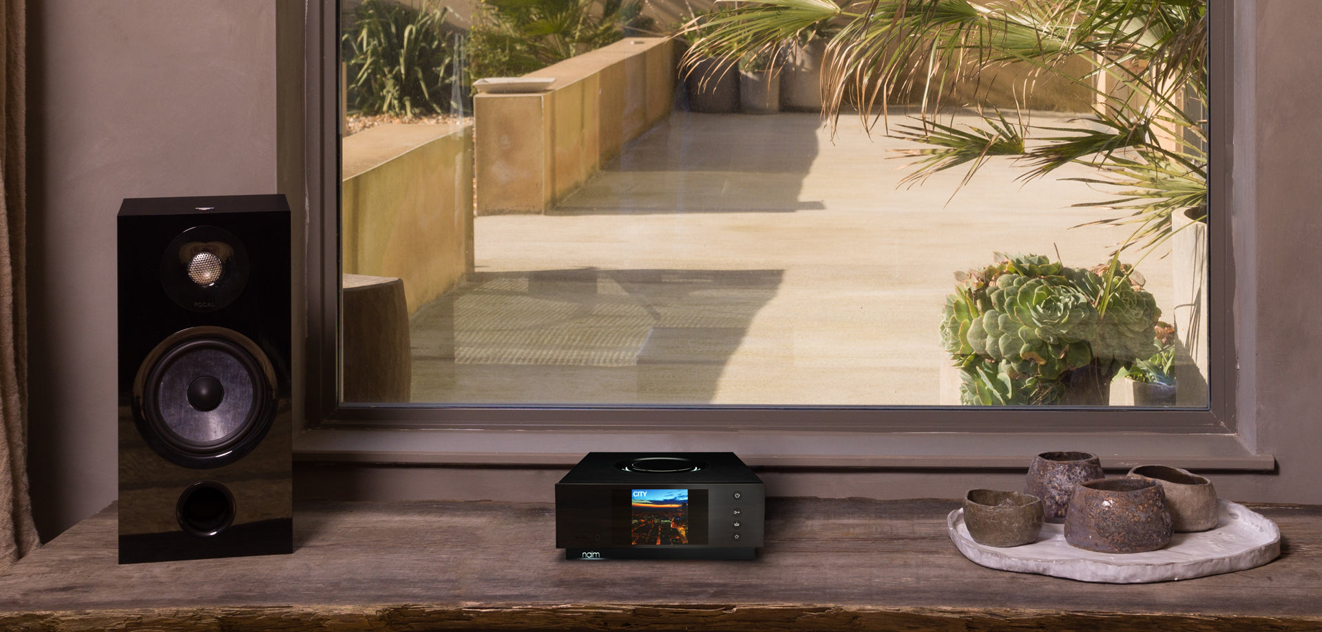 Naim Uniti Atom All-In-One Music Player with HDMI ARC - High-End Wireless Streaming Amplifier for Home Theater & Audiophile Systems | Perfect for Living Room, Office, or Studio Setup