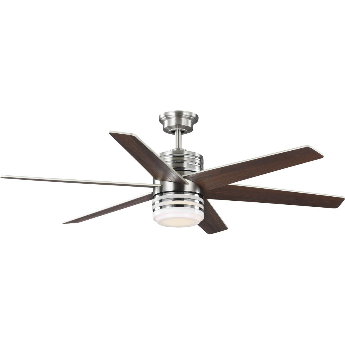56 Inch Modern Ceiling Fan with DC Motor - 6 Blades for Energy Efficient Cooling - Perfect for Living Room, Bedroom & Office