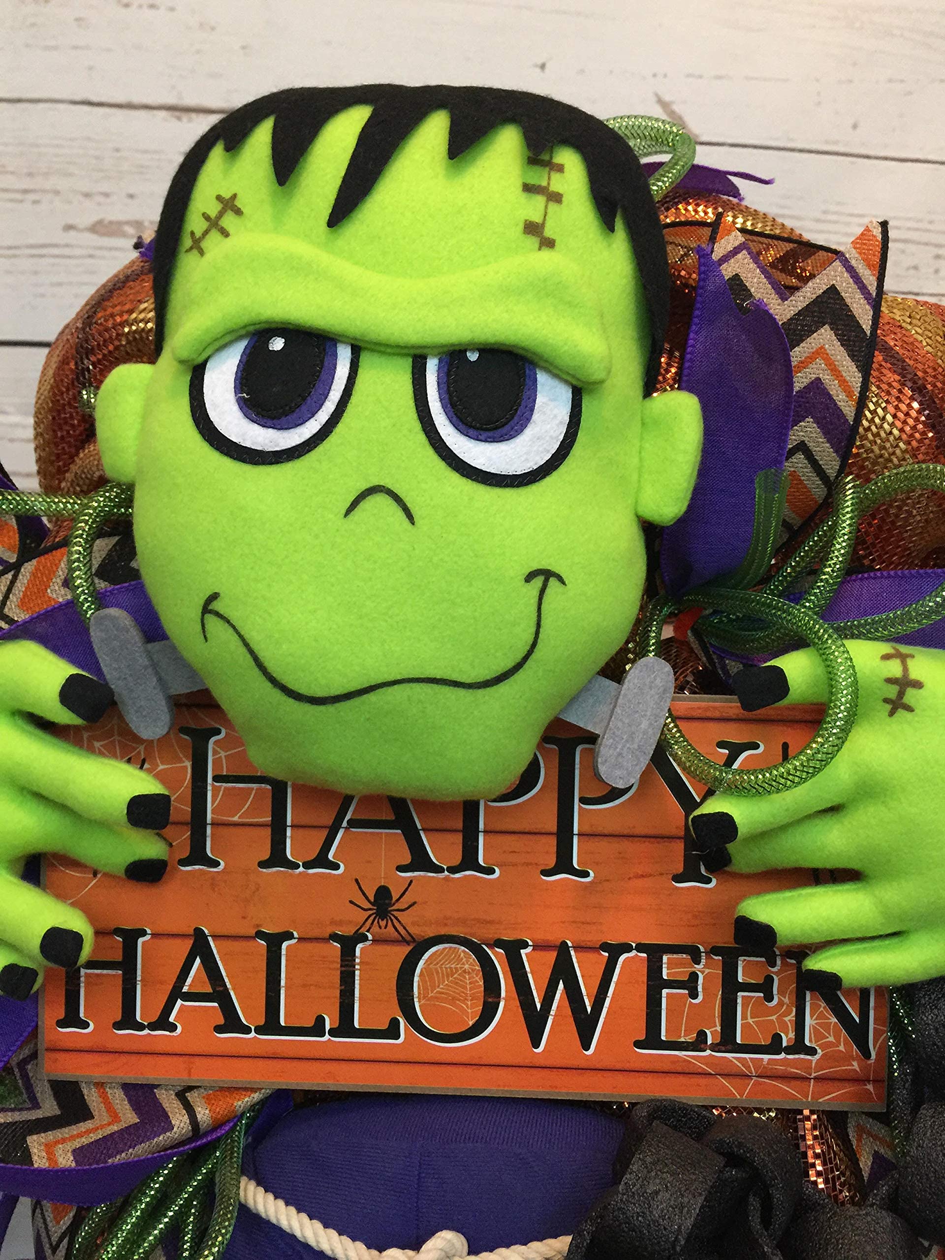 Frankenstein Halloween Wreath - Extra Large 36