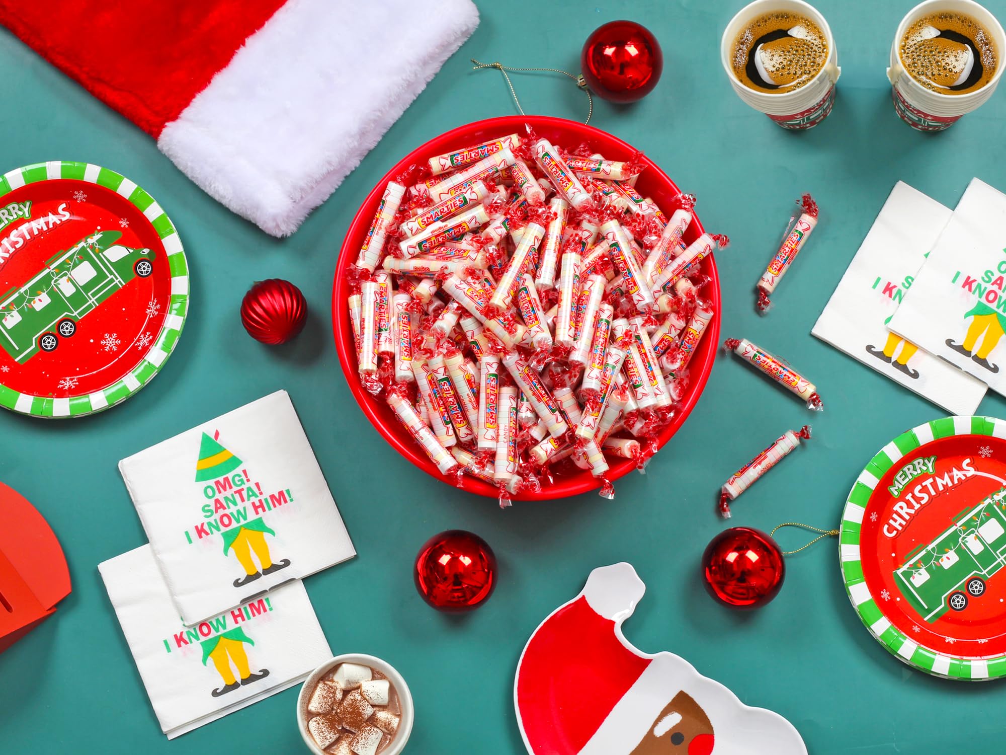 Smarties Candy Bulk 4 Pounds - Individually Wrapped Easter Candy for Classroom Treats, Goodie Bags, Party Favors & Holiday Celebrations
