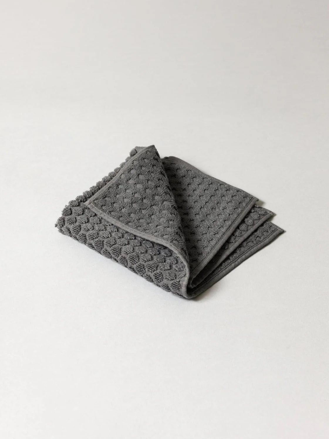 Premium Soft Puchi Puchi Towel - Ultra Absorbent Grey Washcloth for Face & Body - Perfect for Bath, Spa, Travel & Gym Use