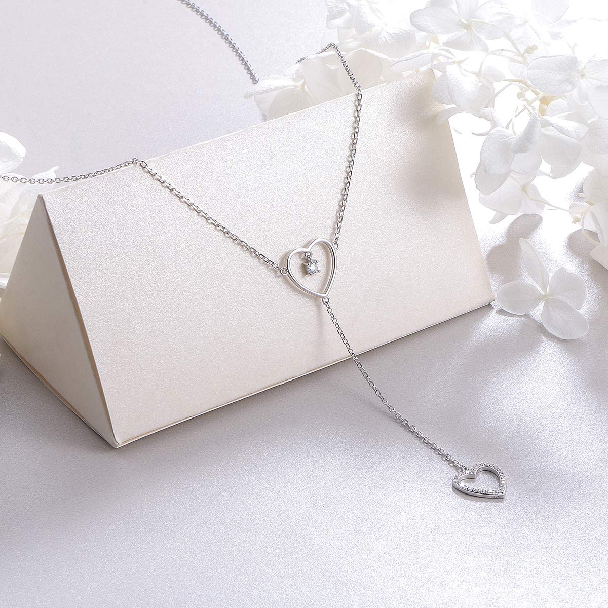 DAOCHONG S925 Sterling Silver Adjustable Sexy Waist Chain Belly Jewelry - Perfect for Beach Parties, Music Festivals & Body Jewelry Lovers