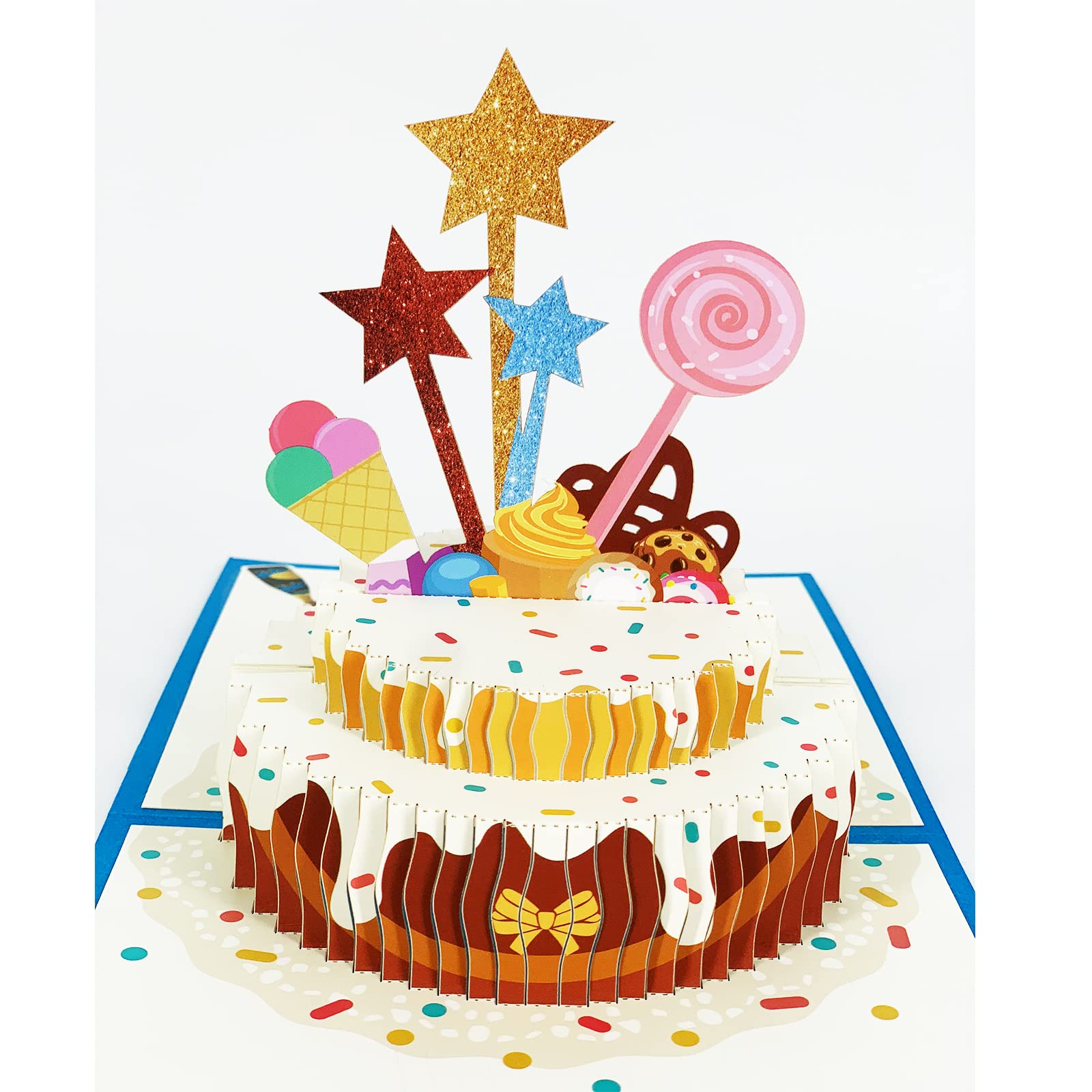 3D Pop Up Birthday Card for Kids, Baby, Husband, Dad, Grandpa - Funny Handmade Greeting Card with Envelope | Perfect for Birthdays, Anniversaries & Special Occasions