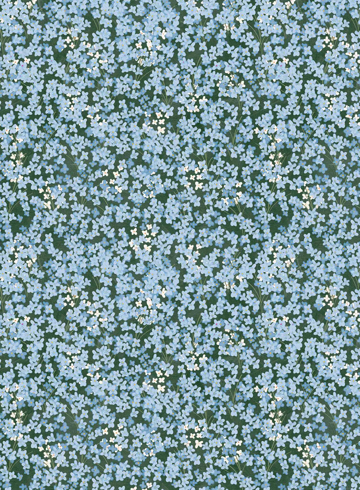 Floralia Premium Wallpaper - Elegant Floral Design for Home Decor | Perfect for Living Room, Bedroom & Office