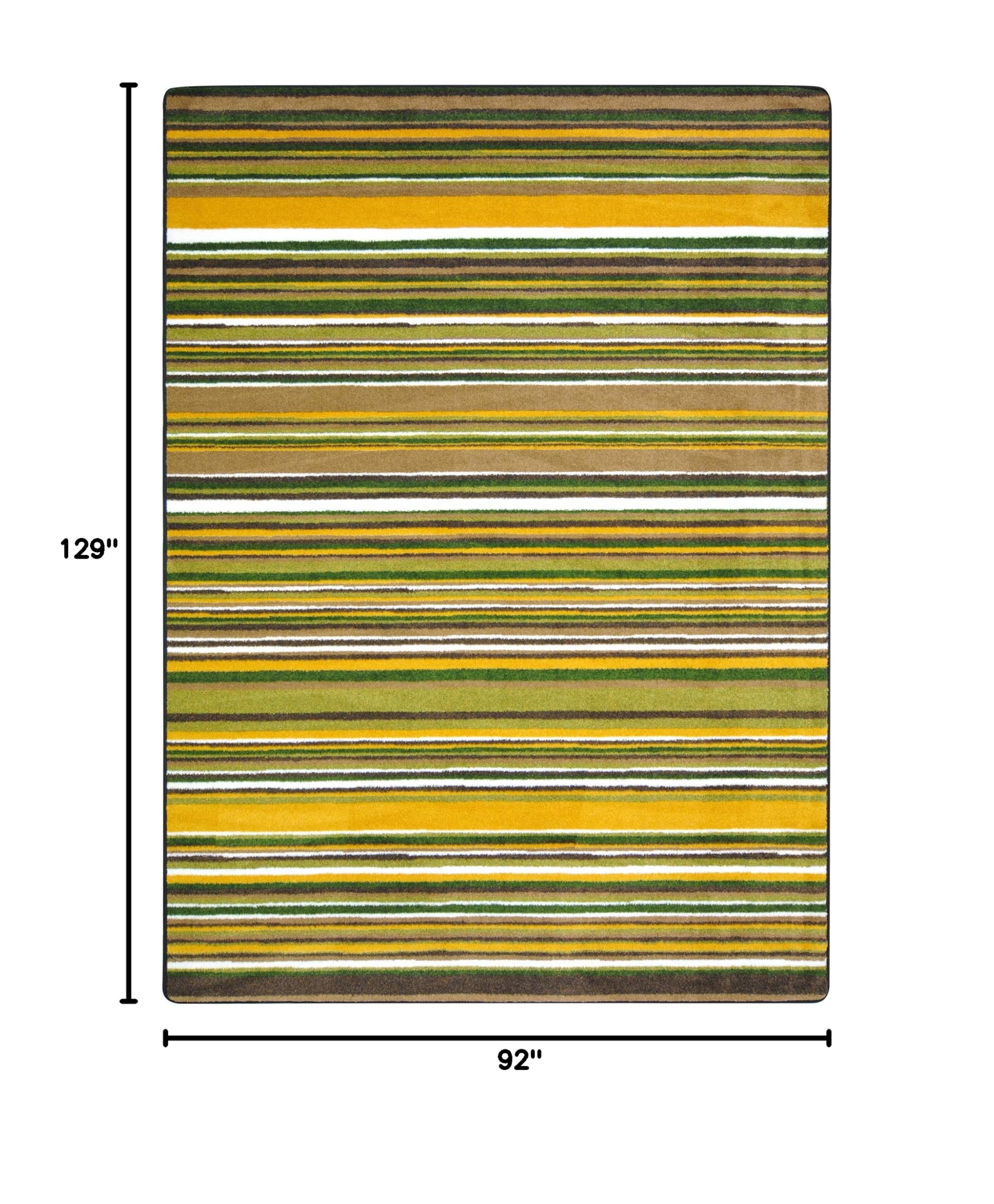 Joy Carpets Kid Essentials Latitude Teen Area Rugs 7'8