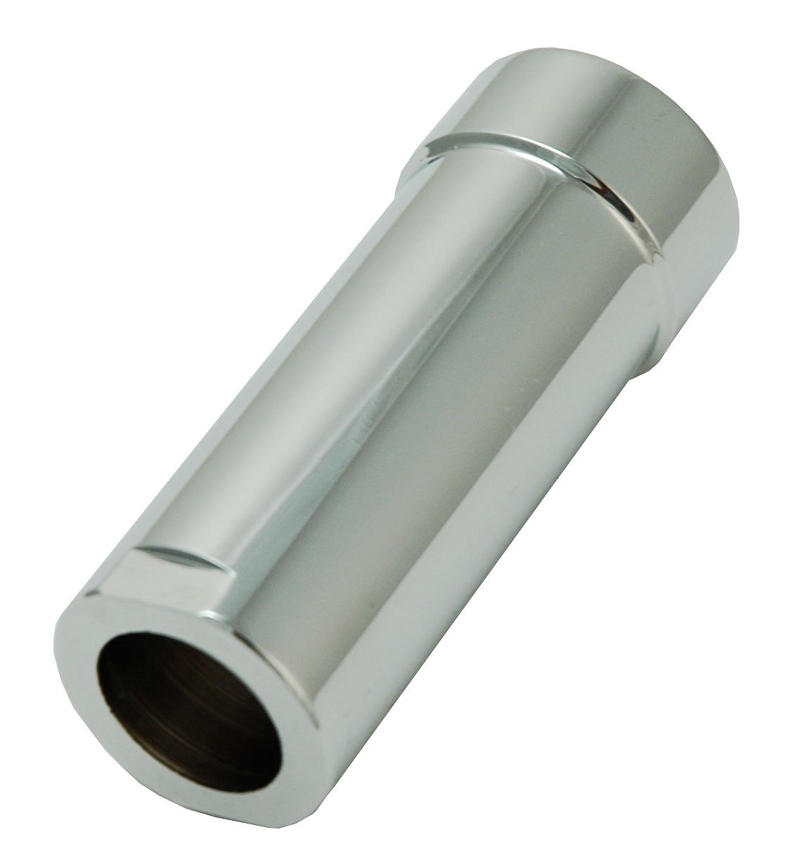Plumb USA 38800 Trim Kit for 3-Handle Shower Valve with Porcelain Cross Handles - Chrome Finish, Compatible with Delta Washerless Showers - Perfect for Bathroom Renovation and Shower System Upgrade