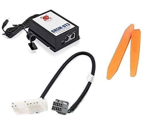 CHR02B3 Bluetooth Car Kit - Wireless Phone & Music Adapter for 2002+ Chrysler Dodge Jeep Vehicles | Includes Dash Trim Tools | Hands-Free Calling & Audio Streaming | Perfect for Commuting & Road Trips