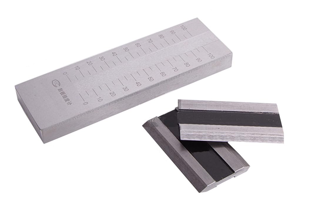 Precision Fineness Gauge Grindometer - ISO Standard Grindness Tester 0-25/50/100/150μm (0-100μm) for Paint, Ink & Coating Quality Control | Lab & Industrial Use