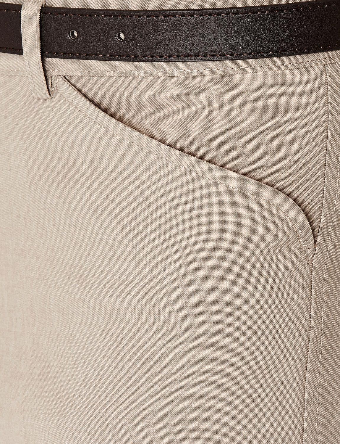 Stylish Men's Frogmouth Pocket Formal Pants - Versatile Office & Business Attire for Professional Look