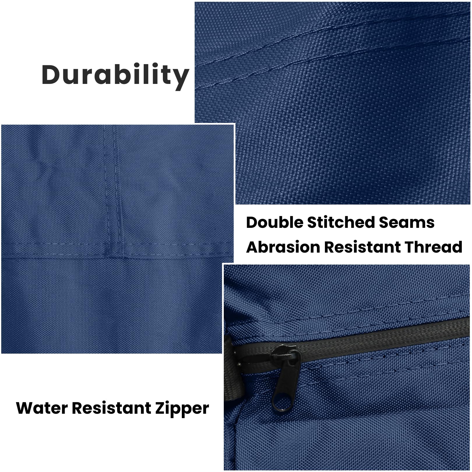 **Waterproof UV-Resistant Canoe & Kayak Cover - Marine Grade Polyester Storage Cover for 11ft-12ft Boats (106