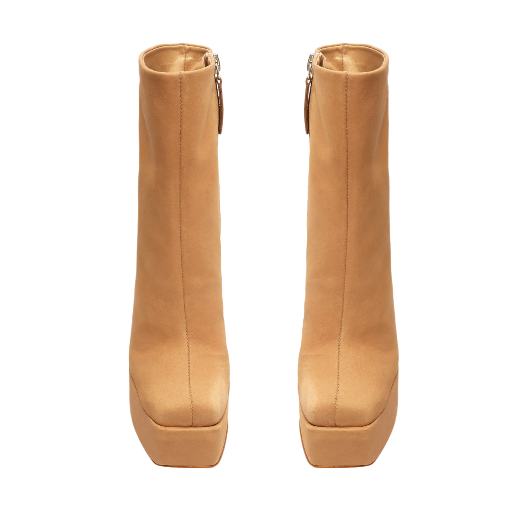Dolores Women's Platform Nubuck Ankle Booties - Stylish & Comfortable Chunky Heel Boots for Casual Outfits, Work & Fall Fashion