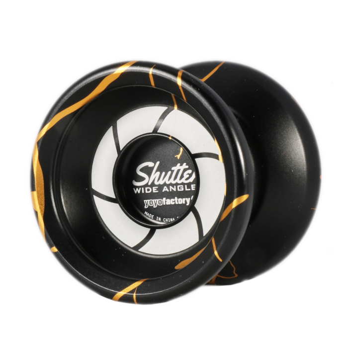 YoYoFactory Shutter Wide Angle Professional Yo-Yo for Beginners & Advanced Players - Perfect for Tricks, Competitions & Outdoor Play