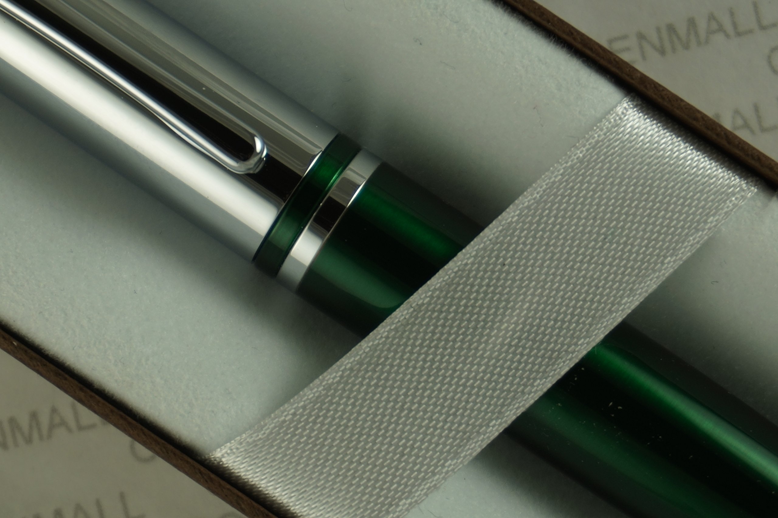 Premium Cross Executive Companion Green Lacquer Ballpoint Pen with Signature Mid Ring - Elegant Office & Business Gift for Professionals, Ideal for Signing Documents, Corporate Events & Executive Meetings