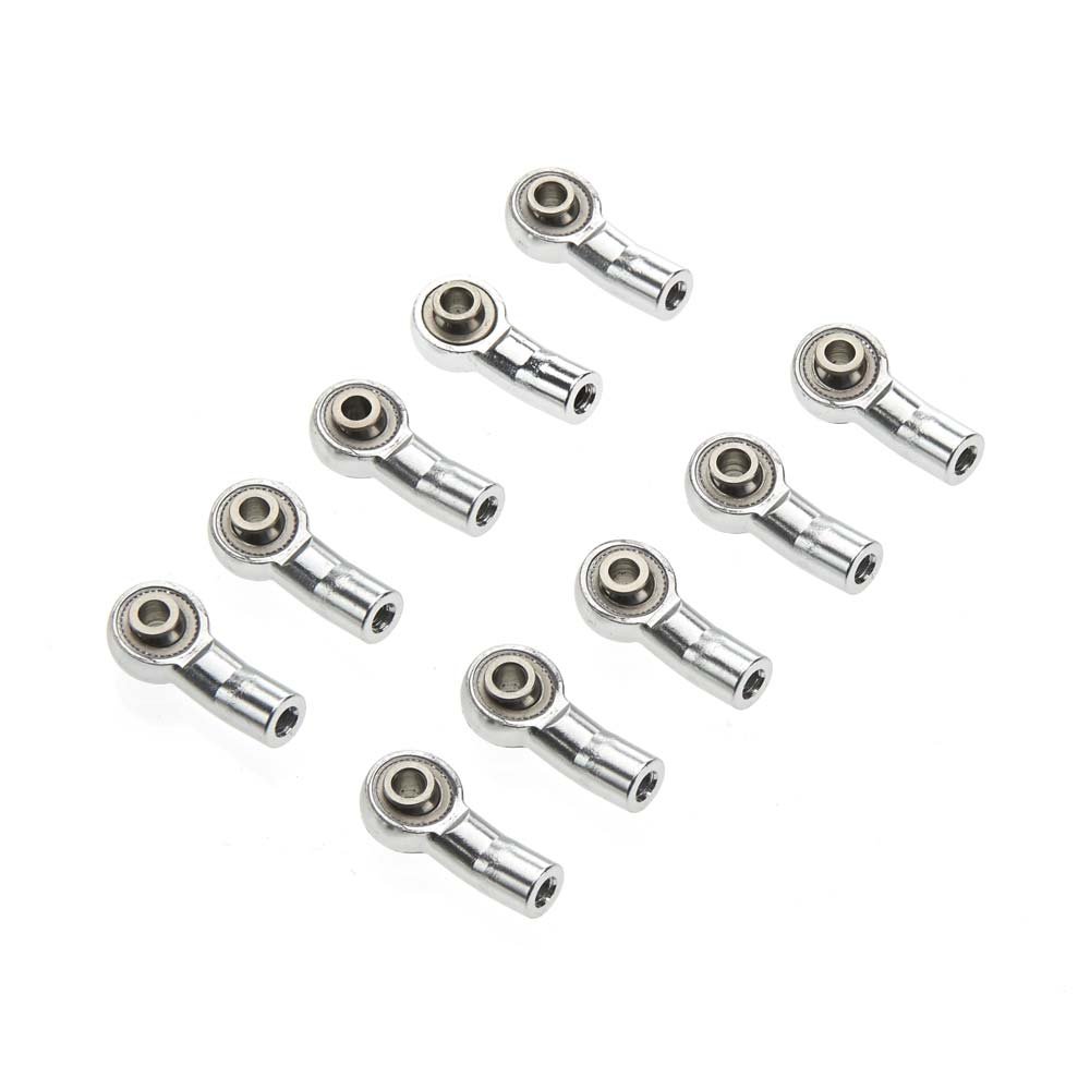 RC4WD M3 Axial Style Bent Aluminum Rod End - Silver RC4Z-S1350 for RC Crawler & Rock Racer Upgrades | Durable Off-Road Performance Parts