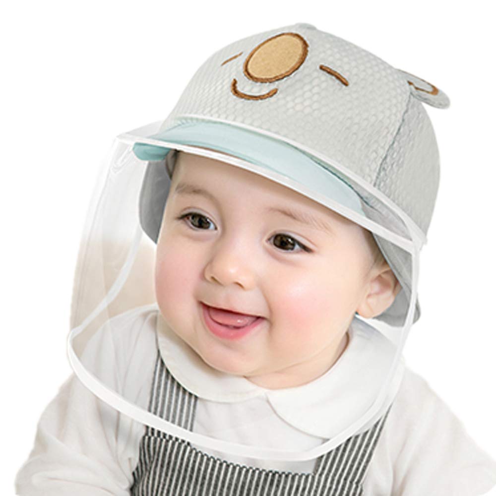 Breathable Double-Sided Infant Hats with Mesh Design - Cute Baby Sun Protection Cap for Boys & Girls - Perfect for Outdoor Play, Beach, and Summer Activities