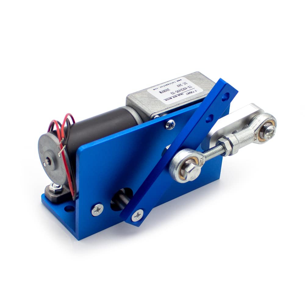 High Torque DIY Reciprocating Swing Motor - 160RPM Automatic Swinger Machine with 35/60/90 Degree Adjustable Angle - Metal Linear Mechanism for Robotics, Woodworking & Industrial Automation Projects
