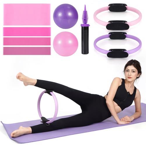 Pink & Purple Ring Circle