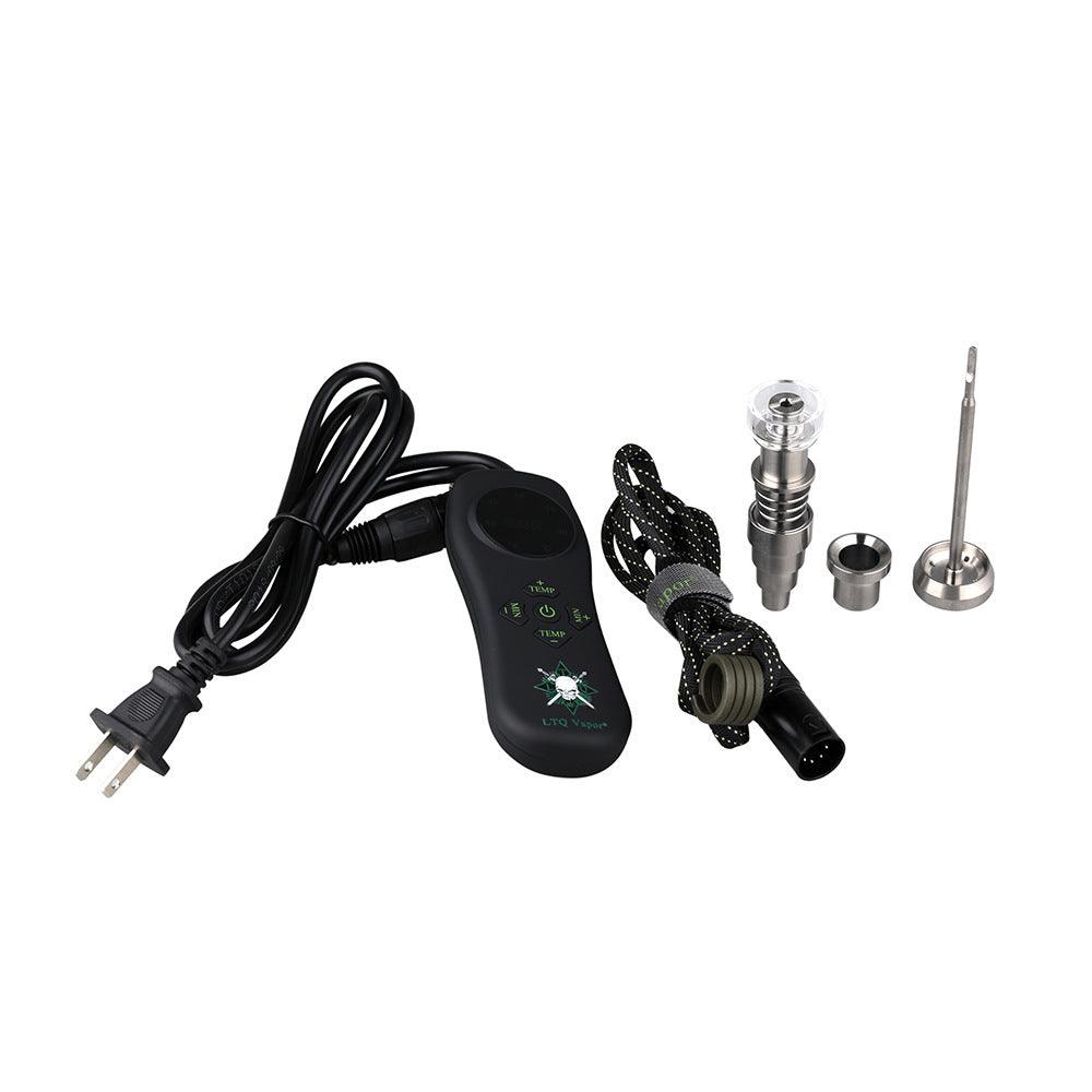 LTQ Vapor IE Nail Kit - Dual Use E-Nail for Concentrates, Dry Herb & Wax | Portable Dab Rig for Home & Travel | Perfect for Cannabis Enthusiasts & Medical Users