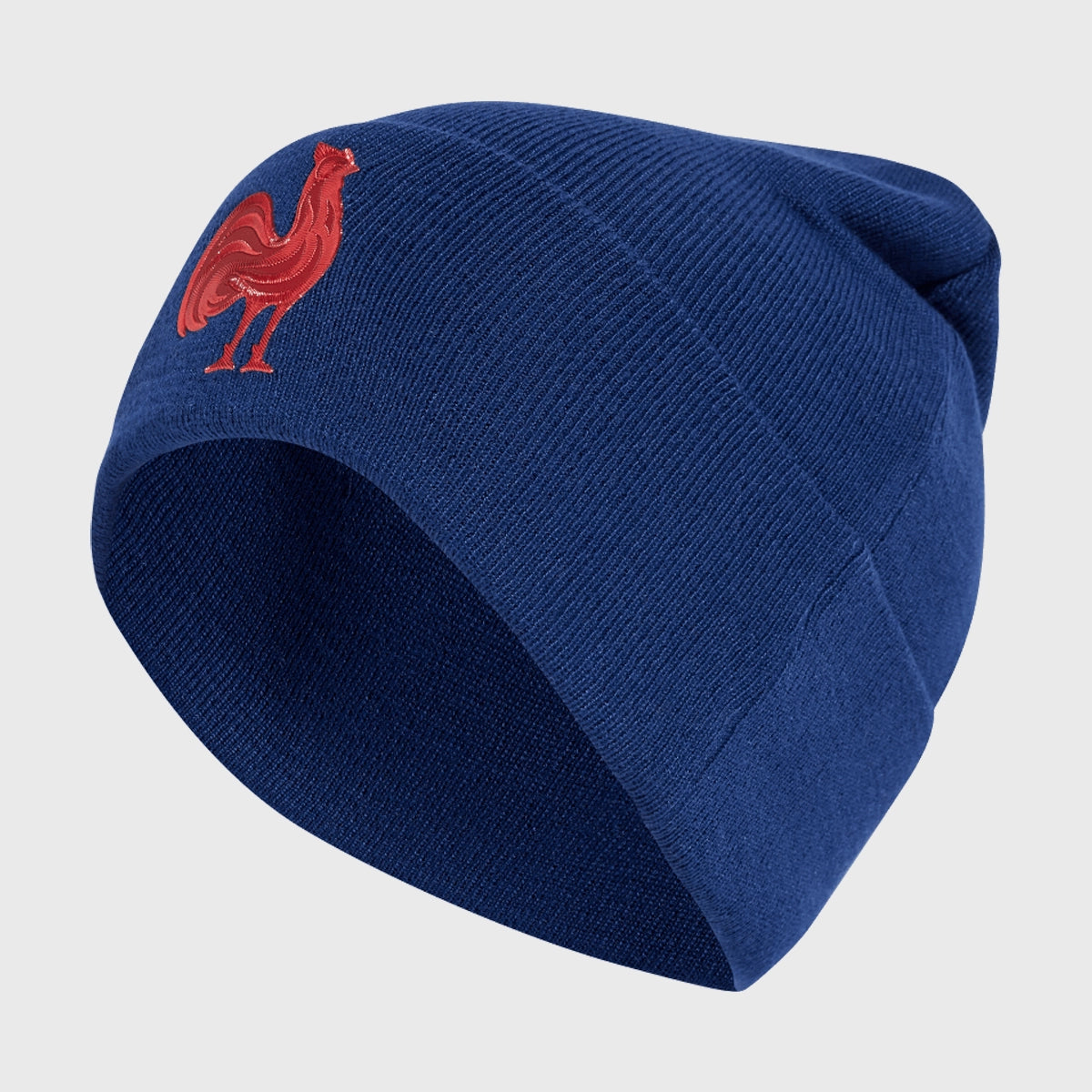 Adidas France Rugby Wool Beanie Hat - Warm Winter Knit Cap for Men & Women - Perfect for Rugby Games, Outdoor Sports & Cold Weather