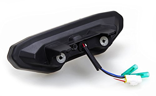 Smoke Lens Sequential LED Tail Lights for 2014-2016 Yamaha FZ-09, 2015-2017 FJ-09 & 2019-2020 Tracer 900 - High Visibility Motorcycle Safety Lights for Night Riding and Urban Commuting