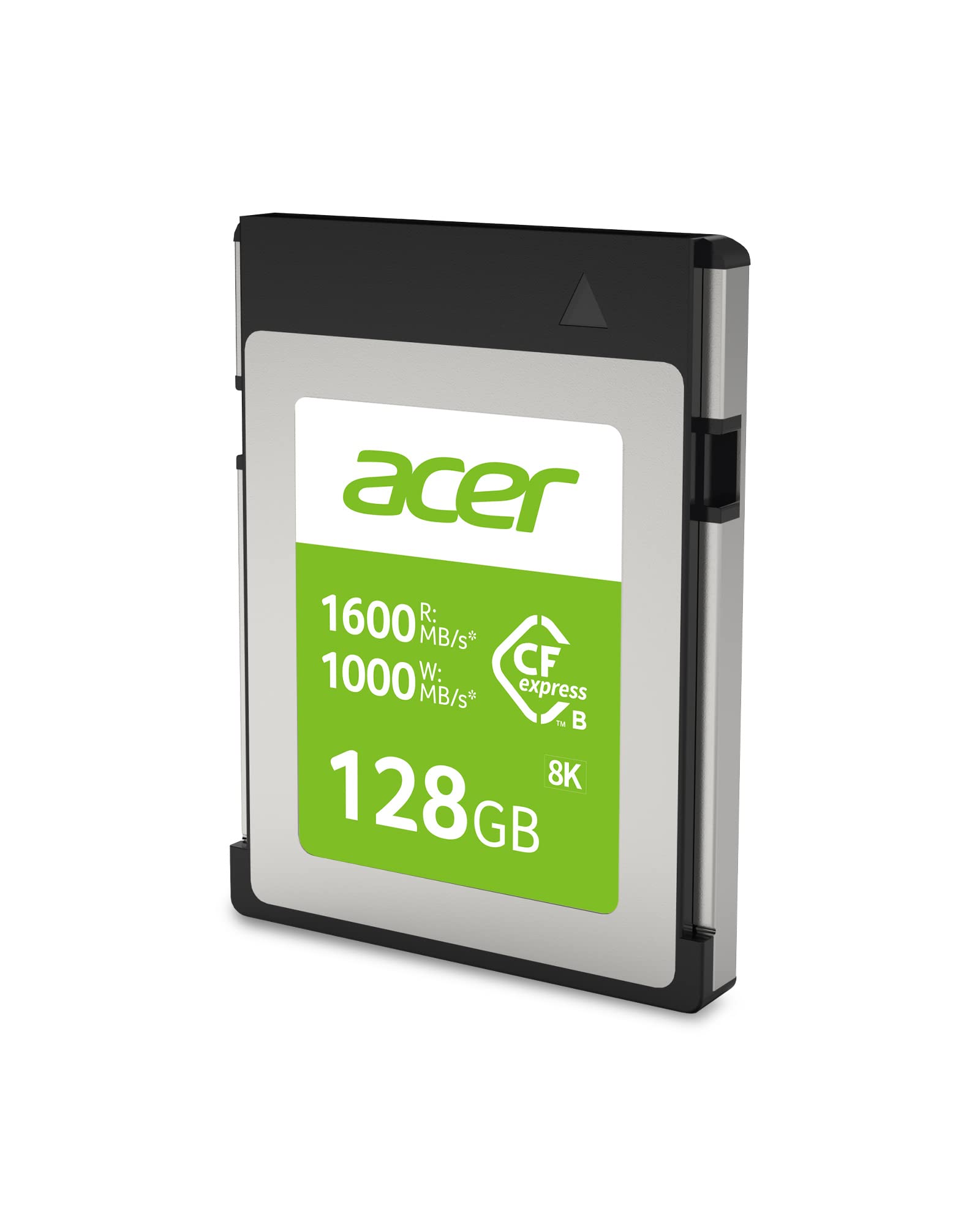 Acer CFE100 128GB CFexpress Type B Memory Card - 1600MB/s Read Speed for DSLR & Mirrorless Cameras - Perfect for 4K Video Recording & High-Speed Photography - BL.9BWWA.318