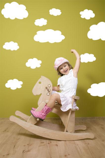 Wall of Clouds Mural - Stunning 3D Cloud Wallpaper for Bedroom & Living Room Decor | Peel and Stick Removable Wall Art | Perfect for Nursery, Office & Home Interior Design