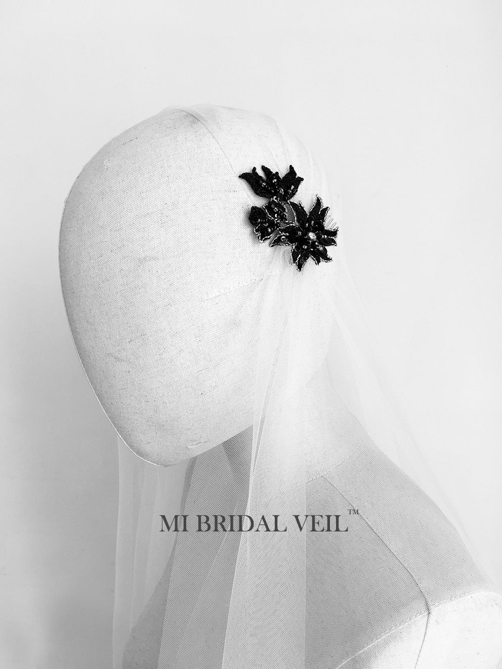 Juliet Cap Veil with Beaded Details | Vintage Bridal Headpiece for Wedding & Special Occasions | Perfect for Boho, Classic & Retro Bridal Looks
