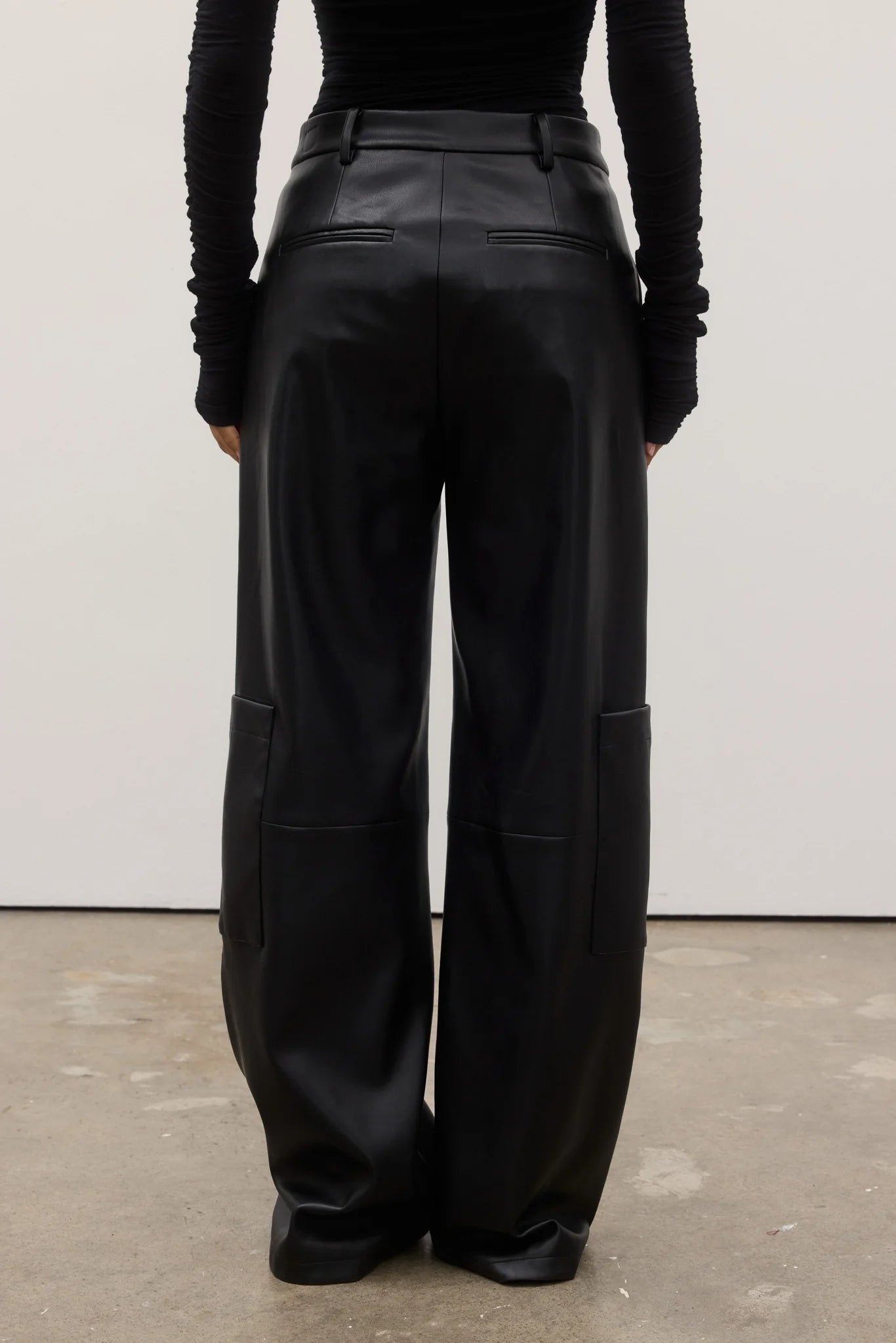 AMELIA PANT - Women's High Waisted Black Dress Pants for Office Work & Business Casual Outfits