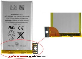 Original iPhone 3GS Replacement Battery - High Capacity 1500mAh Li-ion Battery for Apple iPhone 3GS - Perfect for Home, Office & Travel Use