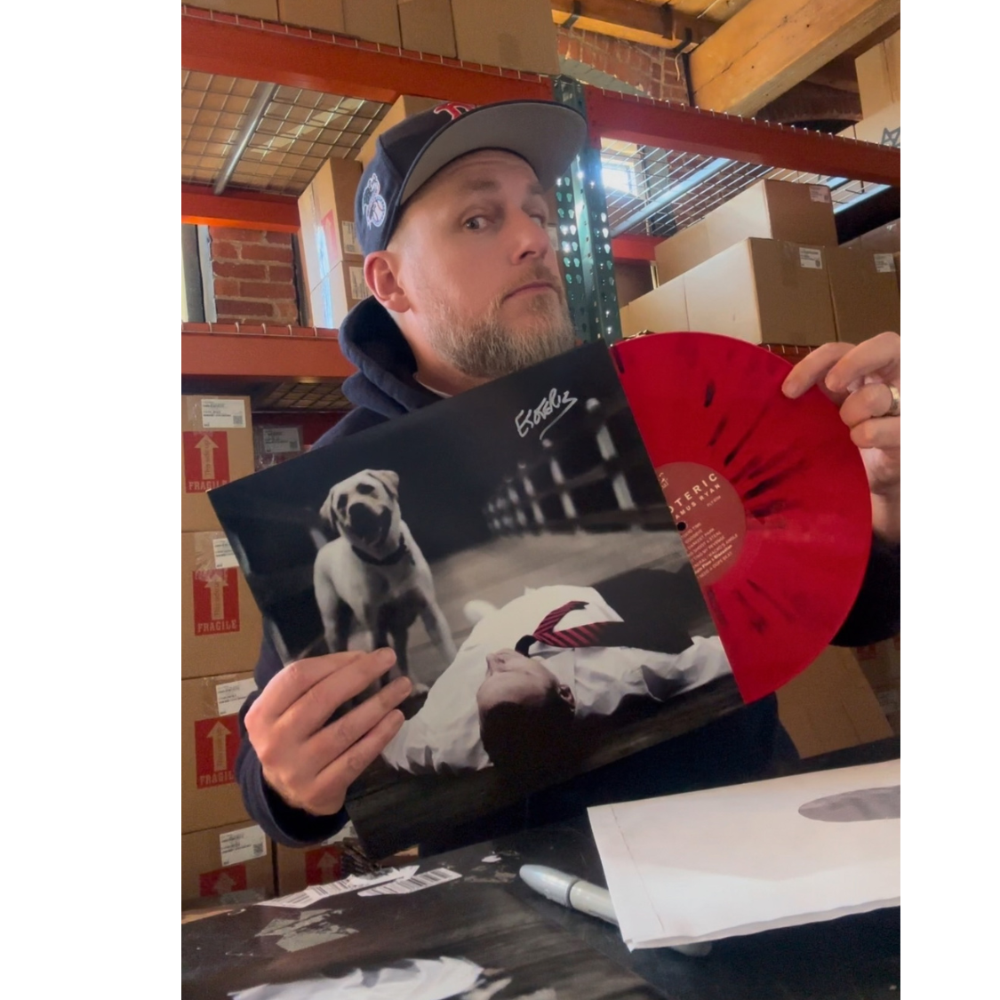 Autographed Saving Seamus Ryan Colored Vinyl 2xLP - Limited Edition Signed Jacket - Perfect for Music Collectors & Vinyl Enthusiasts