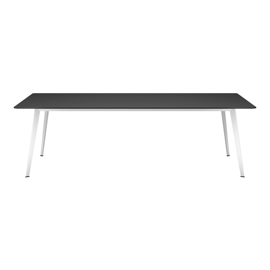 JW Modern Rectangular Dining Table - Solid Wood Kitchen Table for 6 - Perfect for Family Dinners & Entertaining Guests