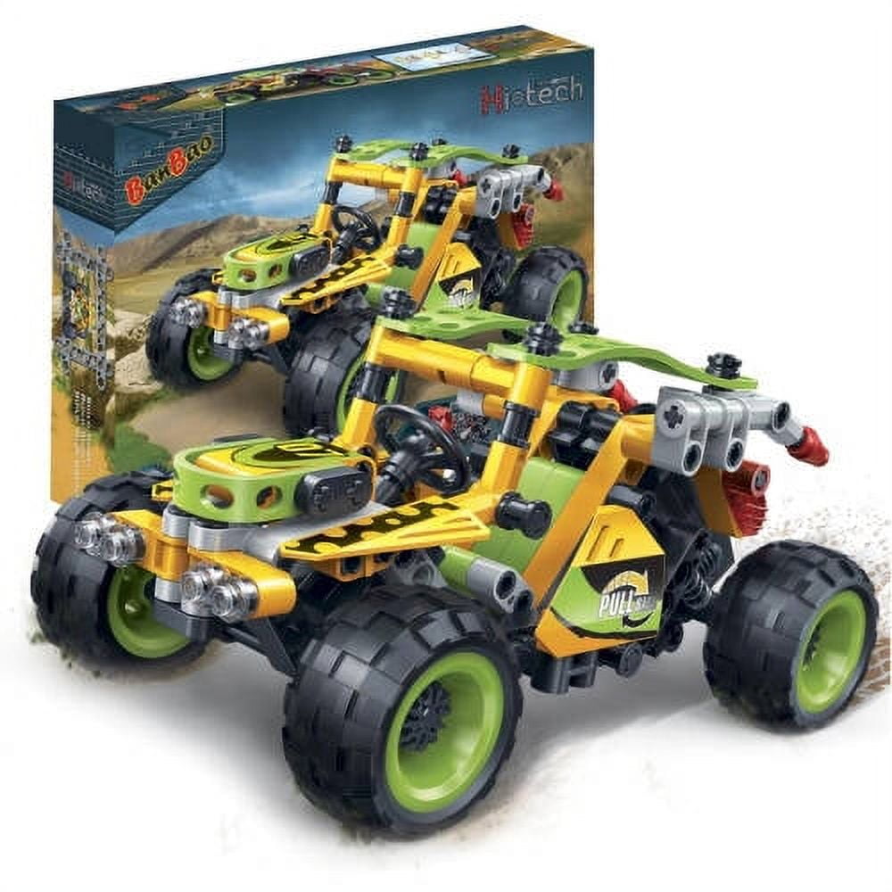 BanBao High Tech Series Racer 07 Dune Buggy Building Set - 207 Pieces STEM Toy for Kids Ages 6-12 | Creative Construction Kit for Birthday Gifts & Indoor Play