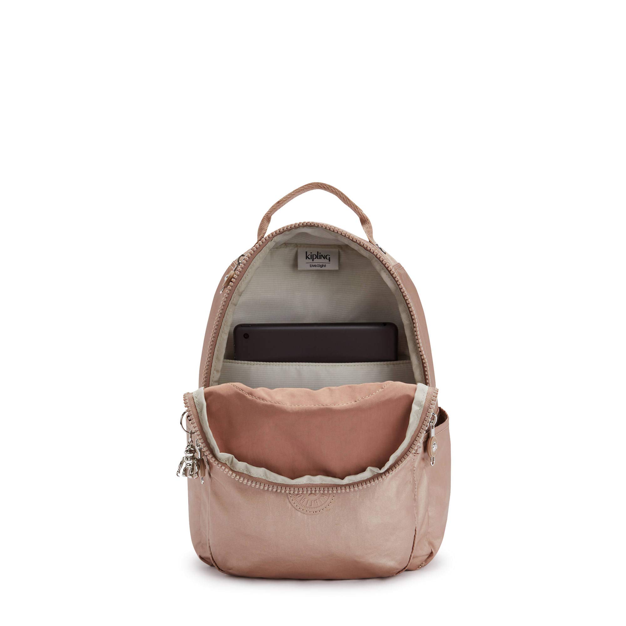 Kipling Women's Seoul Small Tablet Backpack - Lightweight Durable Laptop Bag with Padded Shoulder Straps & Tablet Sleeve - Perfect for Work, School & Travel Accessories