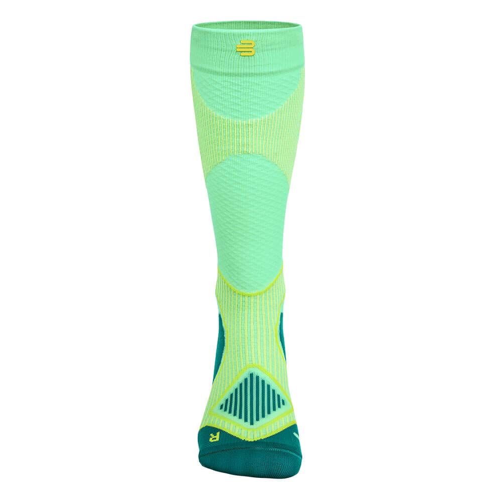 Bauerfeind Outdoor Performance Compression Socks for Hiking & Running - Arch Support, Heel Protection & Achilles Comfort - Ideal for Long Distance Walking, Travel & Sports Recovery