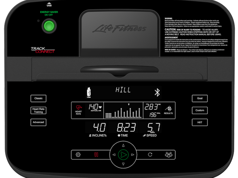 Life Fitness T3 Treadmill - Premium Home & Gym Cardio Equipment for Running & Walking Workouts - Perfect for Home Fitness, Commercial Gyms & Personal Training Studios