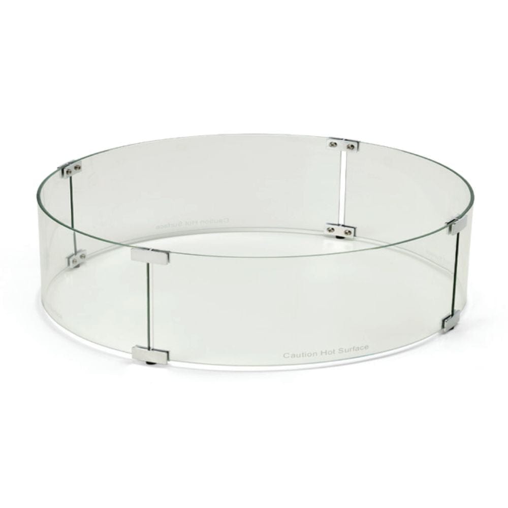 HPC Fire Pit Wind Guards – Heavy Duty Stainless Steel Wind Shield for Outdoor Fire Pits – Perfect for Patio, Backyard, and Camping Use